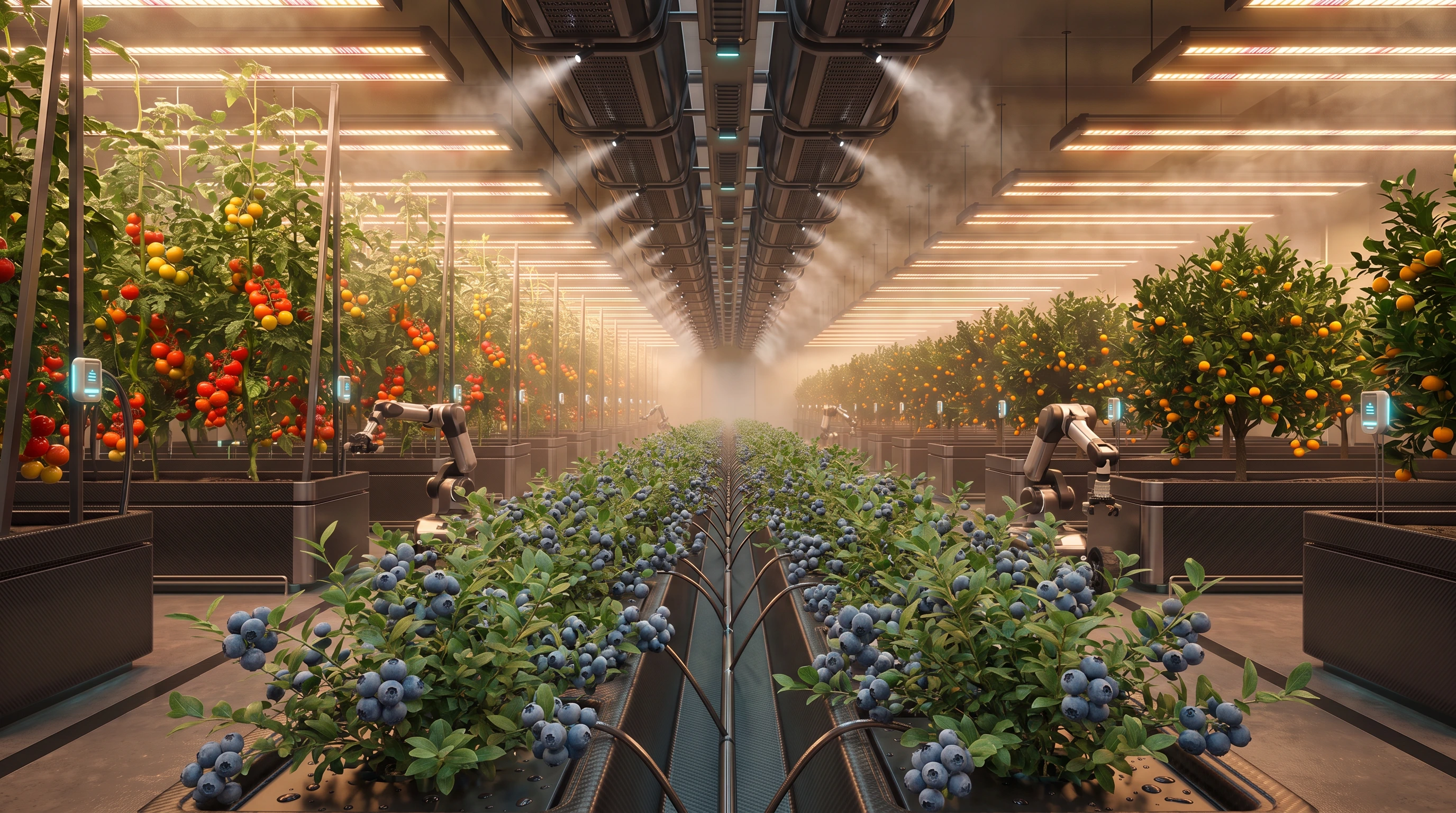 Biotechnology laboratory connected to smart agriculture